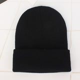 Beanie Winter for Women Men Boys Girls Crochet Skullies Hat Solid Color Unisex Autumn Knitted Beanies Cap Wild Accessories