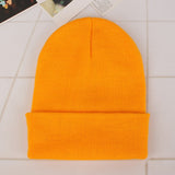 Beanie Winter for Women Men Boys Girls Crochet Skullies Hat Solid Color Unisex Autumn Knitted Beanies Cap Wild Accessories