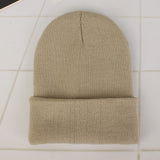 Beanie Winter for Women Men Boys Girls Crochet Skullies Hat Solid Color Unisex Autumn Knitted Beanies Cap Wild Accessories