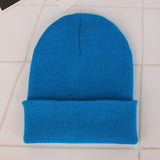 Beanie Winter for Women Men Boys Girls Crochet Skullies Hat Solid Color Unisex Autumn Knitted Beanies Cap Wild Accessories