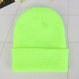 Beanie Winter for Women Men Boys Girls Crochet Skullies Hat Solid Color Unisex Autumn Knitted Beanies Cap Wild Accessories