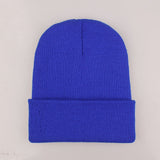 Beanie Winter for Women Men Boys Girls Crochet Skullies Hat Solid Color Unisex Autumn Knitted Beanies Cap Wild Accessories