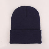 Beanie Winter for Women Men Boys Girls Crochet Skullies Hat Solid Color Unisex Autumn Knitted Beanies Cap Wild Accessories