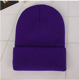 Beanie Winter for Women Men Boys Girls Crochet Skullies Hat Solid Color Unisex Autumn Knitted Beanies Cap Wild Accessories