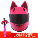 NITRINOS Motorcycle Helmet Women Personality Moto Capacete Black Helmet Full Face Moto Helmet Fashion Motorbike Helmet