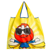 Big Thick Polyester Nylon Tote ECO Bag - Reusable & Portable Women's Foldable Shopping Bag