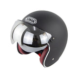 SOMAN Retro Helmet Motorcycle Open Face Helmet Leather Scooter Helmets Classic 3/4 Chopper Casco Moto Vintage Motorcycle Helmets
