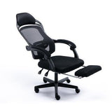 805 Computer Chair Ergonomics Office Chair Seat Back Adjustable Lifting Swivel Chair Mesh Fabric High-Back Chair With Foot Pad - shopwishi 