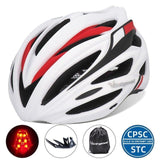 VICTGOAL Bike Helmet for Men Women LED Light Ultralight Bicycle Helmets Visor CPSC Certificate Mountain Road Cycling MTB Helmet