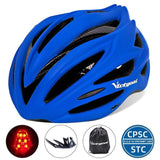 VICTGOAL Bike Helmet for Men Women LED Light Ultralight Bicycle Helmets Visor CPSC Certificate Mountain Road Cycling MTB Helmet