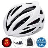 VICTGOAL Bike Helmet for Men Women LED Light Ultralight Bicycle Helmets Visor CPSC Certificate Mountain Road Cycling MTB Helmet