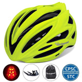 VICTGOAL Bike Helmet for Men Women LED Light Ultralight Bicycle Helmets Visor CPSC Certificate Mountain Road Cycling MTB Helmet