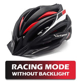 VICTGOAL Bike Helmet for Men Women LED Light Ultralight Bicycle Helmets Visor CPSC Certificate Mountain Road Cycling MTB Helmet