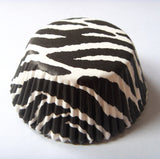 100pcs Brown Leopard Camouflage Cupcake Liner Baking Mold