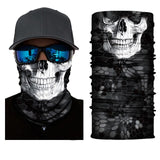 Movie Joker Skull Bandana Men Neck Gaiter Magic Scarf Seamless Balaclava Tube Scarf Collar Motorcycle Bandana Scarf Face Shield
