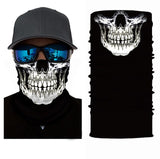 Movie Joker Skull Bandana Men Neck Gaiter Magic Scarf Seamless Balaclava Tube Scarf Collar Motorcycle Bandana Scarf Face Shield