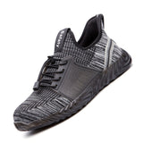 Breathable Lightweight Work Shoes with Steel Toe Cap