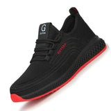 Breathable Lightweight Work Shoes with Steel Toe Cap
