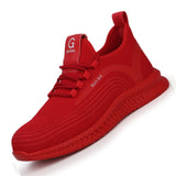 Breathable Lightweight Work Shoes with Steel Toe Cap