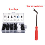 6 Size 100pcs Auto Fastener Clip Mixed Car Body Push Retainer Pin Rivet Bumper Door Trim Panel Retainer Fastener Kit