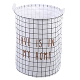 35cmx45cm Folding Drawstring Port Dirty Clothes Laundry Basket For Toy Clothing Storage Bucket Laundry Organizer
