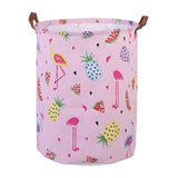 35cmx45cm Folding Drawstring Port Dirty Clothes Laundry Basket For Toy Clothing Storage Bucket Laundry Organizer