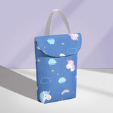 Sunveno Reusable Waterproof Fashion Print Diaper Bag Organizer Travel Bag