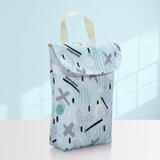 Sunveno Reusable Waterproof Fashion Print Diaper Bag Organizer Travel Bag