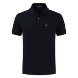 Top Quality 2020 New Solid Color Mens Polos Shirts 100% Cotton Short Sleeve Casual Polos Hommes Fashion Summer Lapel Male tops