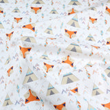 Pink Bear Unicorn Animals Cotton Twill kids Fabric , Patchwork Cloth, Sewing Quilting Fat Quarters Material For Baby & Child