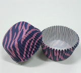 100pcs Brown Leopard Camouflage Cupcake Liner Baking Mold