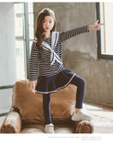 3 Color Girls Clothing Sets Spring Cotton Lovely Suit For Girl Shirt+Pants Kids Clothes Suit High-quality 3-8 Years Clothing Set