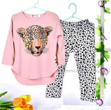 3 Color Girls Clothing Sets Spring Cotton Lovely Suit For Girl Shirt+Pants Kids Clothes Suit High-quality 3-8 Years Clothing Set