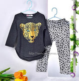 3 Color Girls Clothing Sets Spring Cotton Lovely Suit For Girl Shirt+Pants Kids Clothes Suit High-quality 3-8 Years Clothing Set