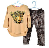 3 Color Girls Clothing Sets Spring Cotton Lovely Suit For Girl Shirt+Pants Kids Clothes Suit High-quality 3-8 Years Clothing Set