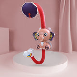 Baby Bath Toy Electric Cartoon Shower Elephant Water Spray Toys Faucet Bathroom Bathtub Educational Play Game For Kids Children