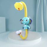 Baby Bath Toy Electric Cartoon Shower Elephant Water Spray Toys Faucet Bathroom Bathtub Educational Play Game For Kids Children