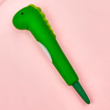 New Squishy Antistress Toys Ice Cream Hot Dog Dinosaur Slow Rising Pen Soft Squeeze Pen Stress Relief Toy Christmas Gifts