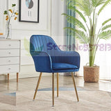 Nordic ins net red restaurant dining chair light luxury minimalist home cafe back makeup nail stool desk chair - shopwishi 