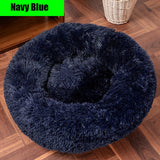 Thick cutton round dog bed super soft long plush pet cat mat for dogs nest Cushion Bed winter warm  pets sofa Dog Kennel