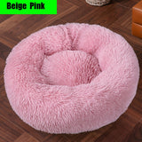 Thick cutton round dog bed super soft long plush pet cat mat for dogs nest Cushion Bed winter warm  pets sofa Dog Kennel