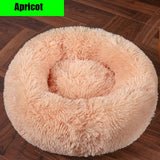 Thick cutton round dog bed super soft long plush pet cat mat for dogs nest Cushion Bed winter warm  pets sofa Dog Kennel