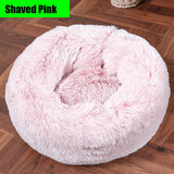 Thick cutton round dog bed super soft long plush pet cat mat for dogs nest Cushion Bed winter warm  pets sofa Dog Kennel