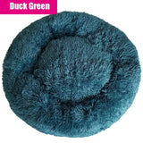 Thick cutton round dog bed super soft long plush pet cat mat for dogs nest Cushion Bed winter warm  pets sofa Dog Kennel