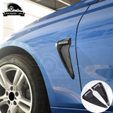 Shark Gills Side Fender Vent Decoration 3D Stickers For BMW E46 F30 E90 E60 F20 F10 E36 E39 E87 E70 G30 performance Car-Styling - shopwishi 