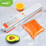 SaengQ Electric Vacuum Sealer Packaging Machine For Home Kitchen Including 15pcs Food Saver Bags
