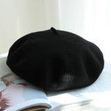 Autumn Winter Hat 100% Pure Wool Berets French Artist Beret Women Painter hat Vintage Girls Berets Female Warm Walking Cap