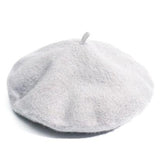 Autumn Winter Hat 100% Pure Wool Berets French Artist Beret Women Painter hat Vintage Girls Berets Female Warm Walking Cap