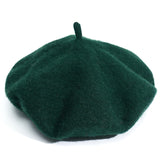 Autumn Winter Hat 100% Pure Wool Berets French Artist Beret Women Painter hat Vintage Girls Berets Female Warm Walking Cap