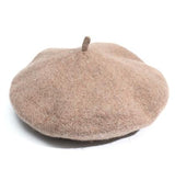 Autumn Winter Hat 100% Pure Wool Berets French Artist Beret Women Painter hat Vintage Girls Berets Female Warm Walking Cap